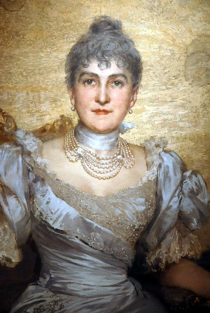 Ritratto di Cornelia Adair - dettaglio